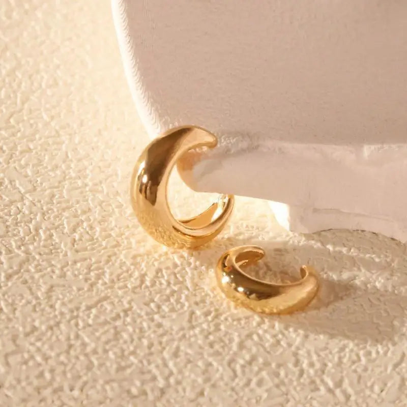 No-Piercing Gold Ear Cuffs