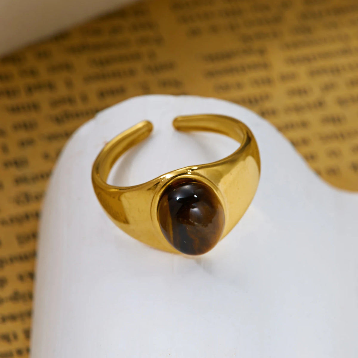 Vintage Sunburst Ring Set (6pcs)