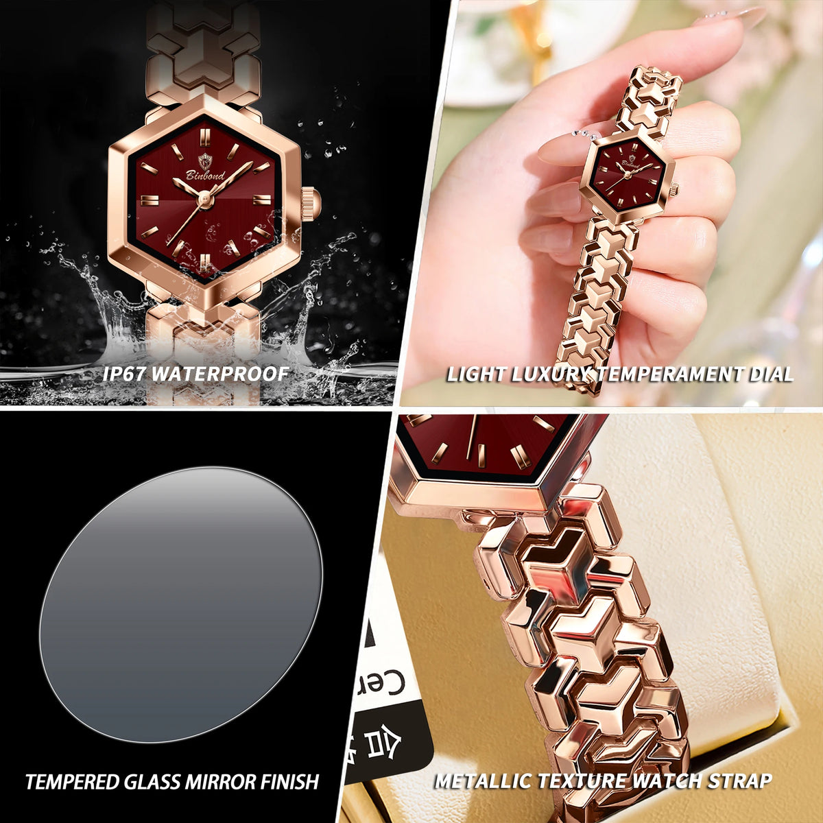 Classic Waterproof Quartz Watch
