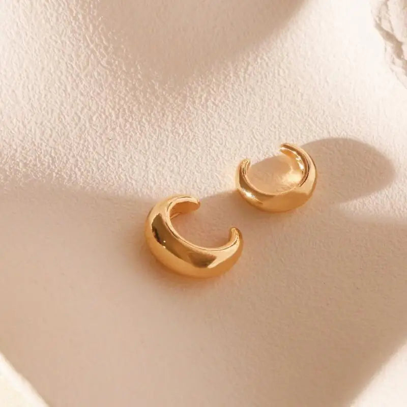 No-Piercing Gold Ear Cuffs