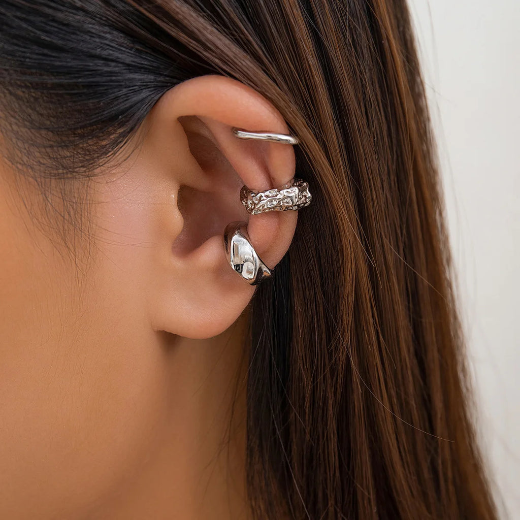 No-Piercing Gold Ear Cuffs