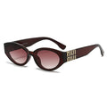 Minimalist Oval Sunglasses