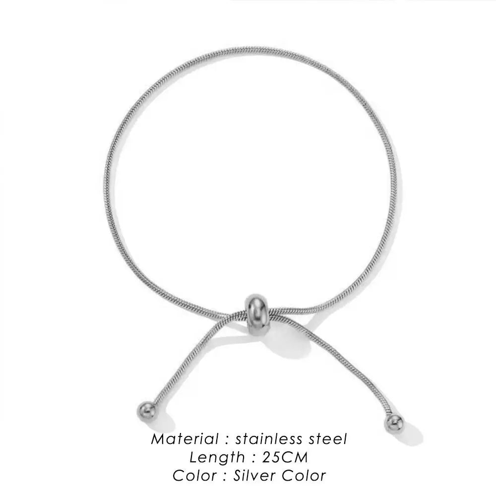 Snake Chain Y-Necklace with Pendant